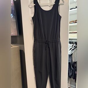 Athleta Black Sleeveless Jumpsuit